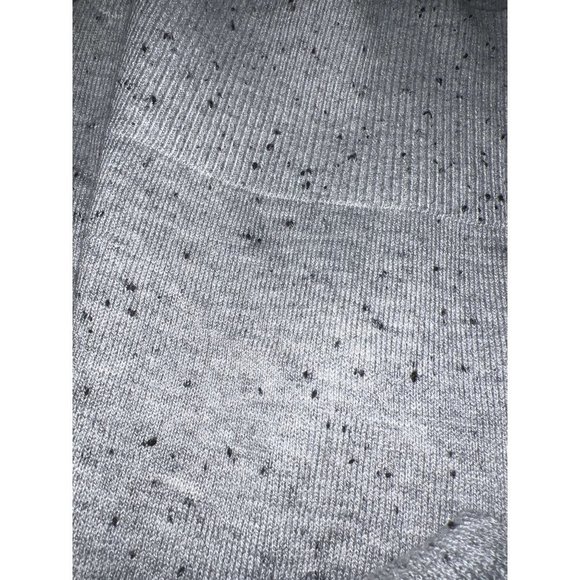 Loft Grey Speckled V Neck Tunic — Medium - Picture 12 of 13